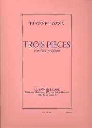 3 pièces : - Eugène Bozza