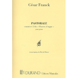 Pastorale : pour piano - César Franck