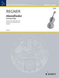 Abendlieder : für Violoncello - Hermann Regner / Arr. Julius Berger