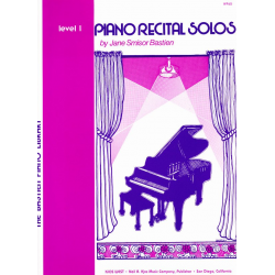 Piano Recital Solos, Stufe 1 / Level 1 - Jane and James Bastien