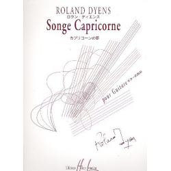 Songe capricorne : pour guitare - Roland Dyens