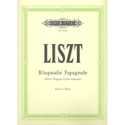 Rhapsodie espagnole : für Klavier - Franz Liszt