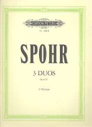 3 Duette op.67 : für 2 Violinen - Louis Spohr