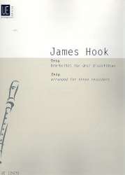 Trio : für 3 Blockflöten (SAT) - James Hook
