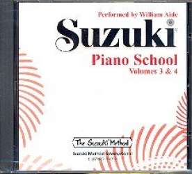 Suzuki piano school vols.3+4 : CD - Shinichi Suzuki