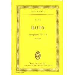 Sinfonie D-Dur Nr.13 Hob.I:13 : - Franz Joseph Haydn
