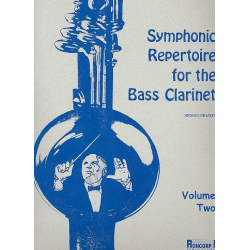 Symphonic Repertoire for the Bass Clarinet Vol. 2 -Michael Drapkin