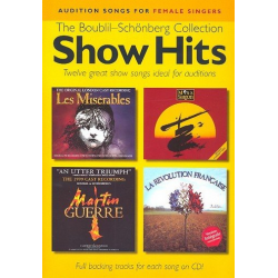 Show Hits (+CD) : for female voice and piano -Alain Boublil & Claude-Michel Schönberg