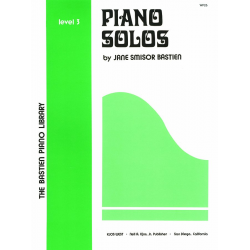 Piano Solos Level 3 -Jane Smisor Bastien
