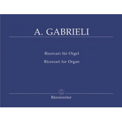 Ricercari Band 2 : für Orgel - Andrea Gabrieli