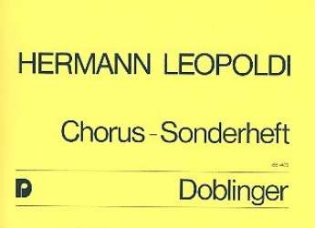 Chorus-Sonderheft - Hermann Leopoldi
