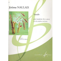 Saxado : pour saxophone -Jérôme Naulais
