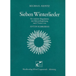 7 Winterlieder : für mittlere - Michael Kuntz