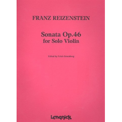 Sonata op.46 : for violin - Franz Reizenstein