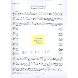 Konzert e-Moll : für Violine und - Antonio Vivaldi / Arr. Adolf Hoffmann