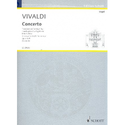 Konzert d-Moll op.26,9 : - Antonio Vivaldi / Arr. Jean Guillou