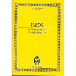 Streichquartett Es-Dur op.2,3 Hob.III:9 - Franz Joseph Haydn