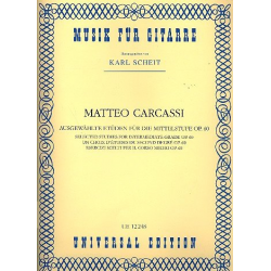 Ausgewählte Etüden für die - Matteo Carcassi