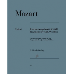 Quintett A-Dur KV581 und Fragment - Wolfgang Amadeus Mozart