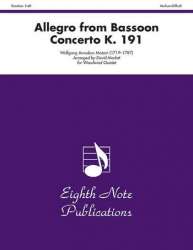 Allegro from Bassoon Concerto K, 191 - Wolfgang Amadeus Mozart / Arr. David Marlatt
