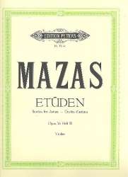 Etüden op.36 Band 3 : für Violine - Jacques Mazas