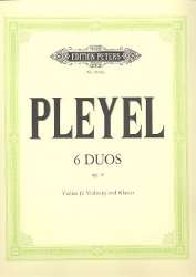 6 Duette op.8 : für 2 Violinen - Ignaz Joseph Pleyel