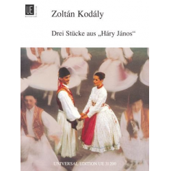 3 Stücke aus Hary Janos : - Zoltán Kodály