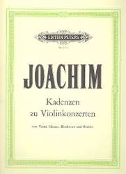 Kadenzen zu Beethoven op.61, - Joseph Joachim