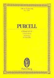 Chaconne : für Streicher - Henry Purcell