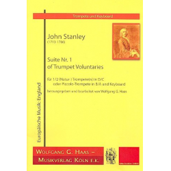 Suite Nr.1 of Trumpet voluntaries : - John Stanley