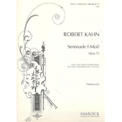 Serenade f-Moll op.73 : für - Robert Kahn