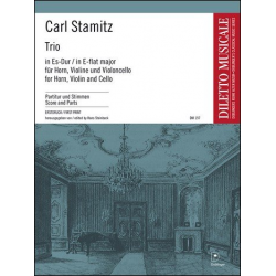 Trio Es-Dur : für Horn in F, Violine - Carl Stamitz