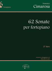 62 sonate vol.2 (nos.27-62) per fortepiano - Domenico Cimarosa / Arr. Marcella Crudeli