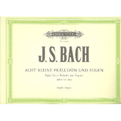 8 kleine Präludien und Fugen - Johann Sebastian Bach