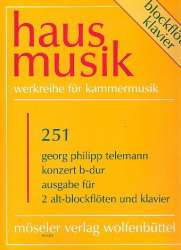 Konzert B-Dur : für - Georg Philipp Telemann
