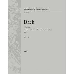 Konzert B-Dur Wq171 : für - Carl Philipp Emanuel Bach