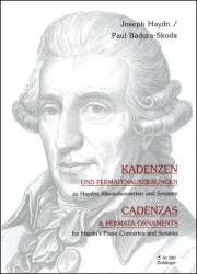 Kadenzen und Fermatenauszierungen zu Haydens Klavi - Franz Joseph Haydn
