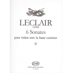 6 Sonaten Band 2 (Nr.4-6) : - Jean-Marie LeClair
