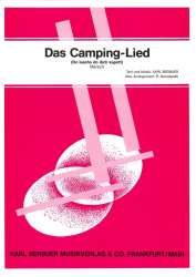 Das Camping-Lied - Einzelausgabe Klavier (PVG) - Karl Berbuer / Arr. Rolf Granderath