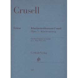 Konzert f-Moll op.5 für Klarinette und Orchester : - Bernhard Henrik Crusell