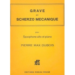 Grave et Scherzo mechanique : pour - Pierre Max Dubois