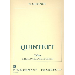 Quintett : für Klavier und Streichquartett - Nikolai Karlowitsch Medtner