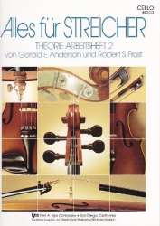 Alles für Streicher Band 2 - Theorie Arbeitsheft - (deutsch) - Cello - Gerald Anderson