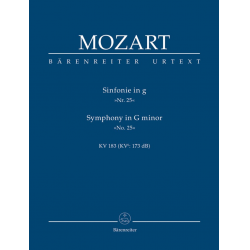 Sinfonie g-Moll Nr.25 KV183 : - Wolfgang Amadeus Mozart