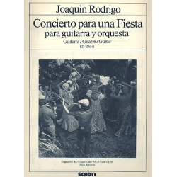 Concierto para una fiesta : para - Joaquin Rodrigo