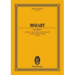 Quartett A-Dur KV298 : - Wolfgang Amadeus Mozart