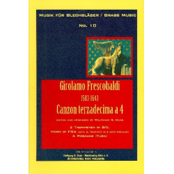Canzon terzadecima a 4 : - Girolamo Frescobaldi