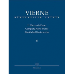 Sämtliche Klavierwerke Band 2 - Louis Victor Jules Vierne
