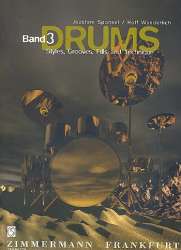 Drums Band 3 : Styles, Grooves, - Joachim Sponsel