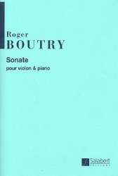 Sonate : pour violon et piano - Roger Boutry